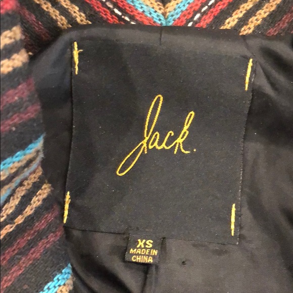 Jack by BB Dakota Striped Harland Jacket Size XS - Picture 7 of 12